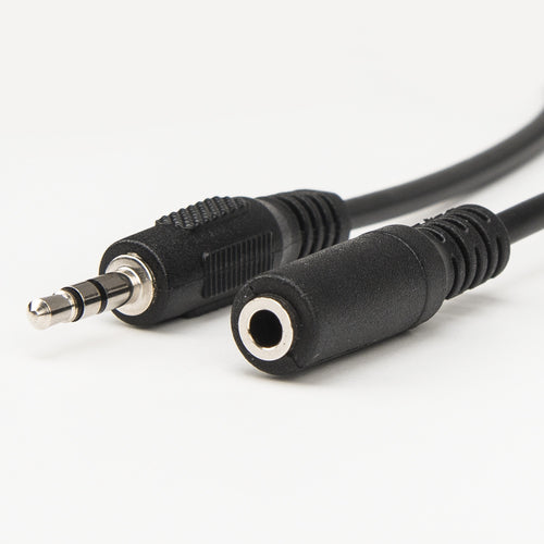 Audio Cable Rocstor Y10A223-B1 1.8m Male to Female Black