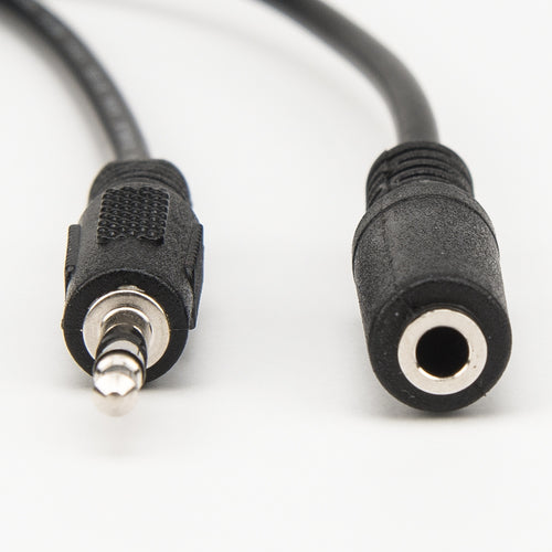 Audio Cable Rocstor Y10A223-B1 1.8m Male to Female Black
