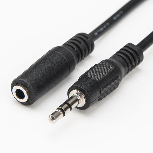 Audio Cable Rocstor Y10A223-B1 1.8m Male to Female Black