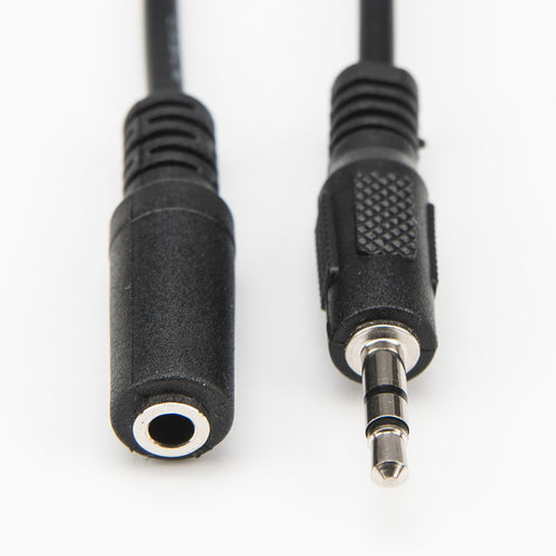 Audio Cable Rocstor Y10A223-B1 1.8m Male to Female Black