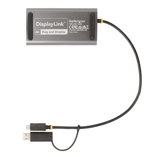 USB-C to Dual HDMI Adapter 4K 60Hz 100W Power Delivery StarTech.com