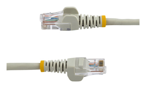 StarTech.com 3 ft Gray Snagless Category 5e (350 MHz) UTP Patch Cable networking cable