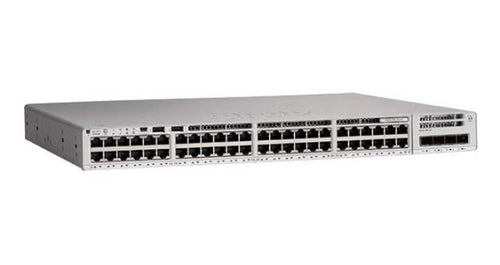 Managed Switch Cisco Catalyst C9200 L3 Gigabit Ethernet Full Duplex - C9200-48P-E