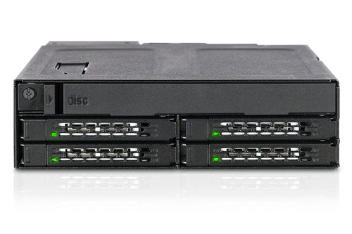 Icy Dock MB604SPO-B drive bay panel
