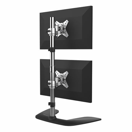 StarTech.com ARMDUOVS Adjustable Vertical Dual Monitor Mount - 27" VESA Displays - Ergonomic Stand