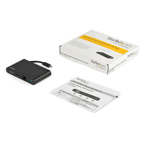 USB-C Multiport Dock StarTech DKT30CHVCM 4K HDMI 2x USB 3.0