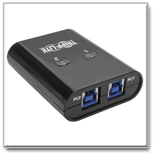 USB 3.2 Gen 1 2-Port Peripheral Sharing Switch Tripp Lite