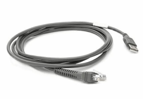Serial Cable Zebra CBA-U21-S07ZBR 2.1m USB Male-Male - CBA-U21-S07ZBR