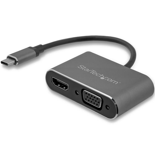 USB-C to HDMI and VGA Adapter StarTech.com 4K 30Hz Space Grey