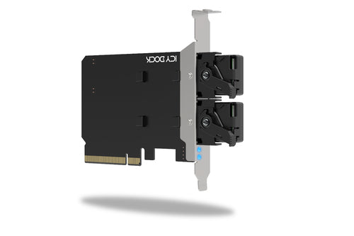 Icy Dock MB312M4P-B interface cards/adapter