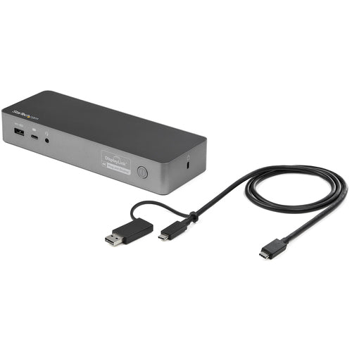 Laptop Dock StarTech.com DK30C2DPPD Dual 4K USB-C USB-A 60W