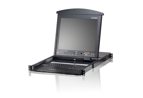 KVM Switch ATEN KL1508AM 1600x1200 Video Resolution Black