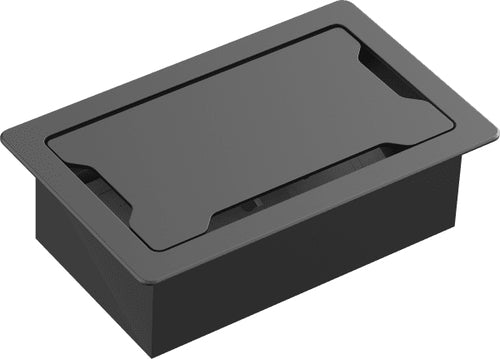 Cable Organizer Vision TC3 SURRTB Desk Plastic Steel Black White - TC3 SURRTB