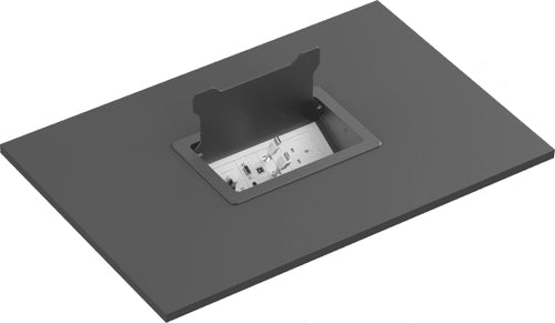 Cable Organizer Vision TC3 SURRTB Desk Plastic Steel Black White - TC3 SURRTB