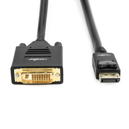 DisplayPort to DVI Video Cable Adapter 1.8m Male-Male