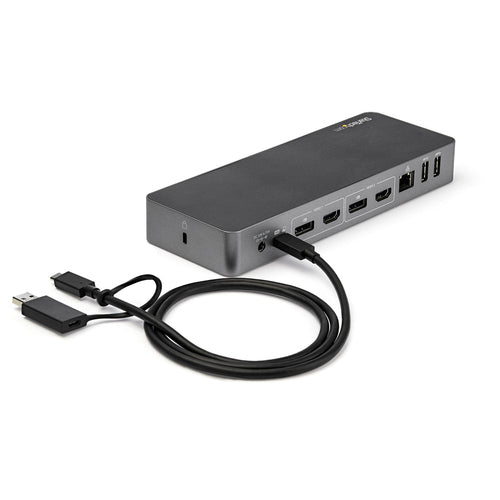 Laptop Dock StarTech.com DK30C2DPPDUE Dual 4K DP HDMI USB-C USB-A - DK30C2DPPDUE