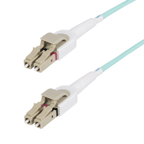 5m OM4 Fiber Optic Cable 100G LC to LC Low Insertion Loss