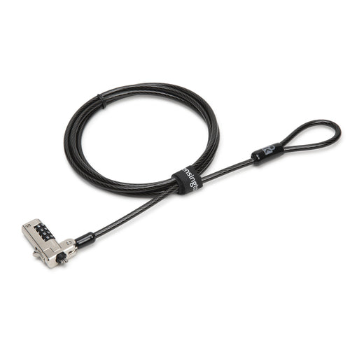 Kensington Cable Lock 1.8m Combination Security Lock Black