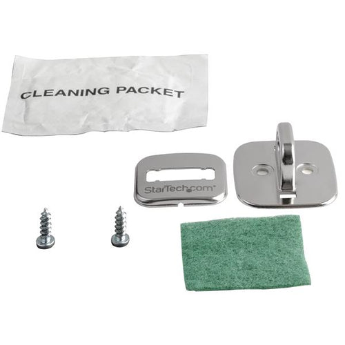 Laptop Cable Lock Anchor Silver Zinc Alloy Steel 44mm