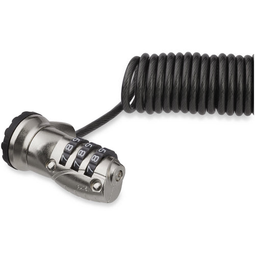 Cable Lock StarTech.com LTLOCK3DCOIL 6ft Self-Coiling Steel Anti-Theft