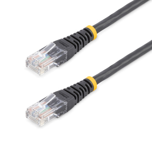 Cat5e Networking Patch Cable 15m Black U/UTP RJ45 Connectors