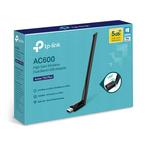 USB WLAN Adapter TP-Link Archer T2U Plus 600 Mbit/s Internal Wired - ARCHER T2U PLUS