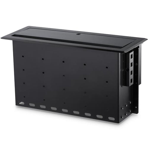 Cable Organizer StarTech.com BOX4MODULE Dual-Module Aluminum Steel Black