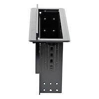 Cable Organizer StarTech.com BOX4MODULE Dual-Module Aluminum Steel Black