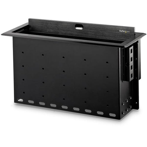 Cable Organizer StarTech.com BOX4MODULE Dual-Module Aluminum Steel Black