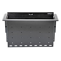 Cable Organizer StarTech.com BOX4MODULE Dual-Module Aluminum Steel Black