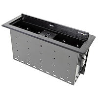 Cable Organizer StarTech.com BOX4MODULE Dual-Module Aluminum Steel Black