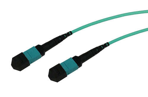 Fibre Optic Cable eNet Components MTPF2XO OM4 30m MPO/MTP