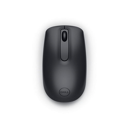 Mouse DELL WM118 Optical 1000 DPI RF Wireless Ambidextrous - WM118-BLK-EMEA
