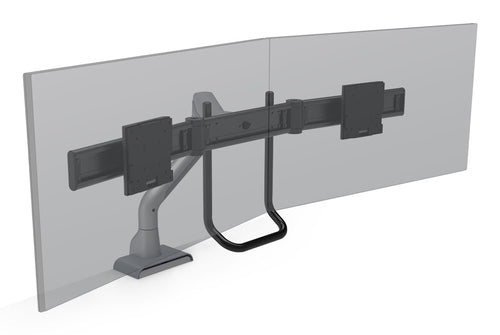 HAT Design Works E5G-D2C-BLK monitor mount / stand