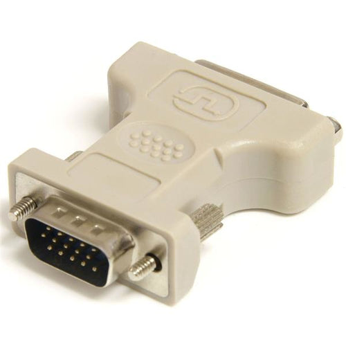 DVI to VGA Cable Adapter F/M DVI-I Beige Connector