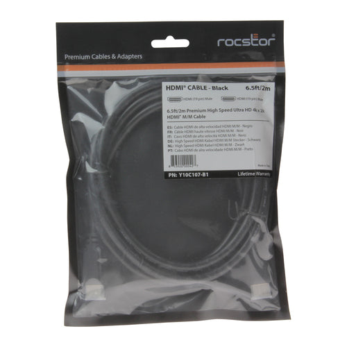Rocstor Y10C157-B1 HDMI cable