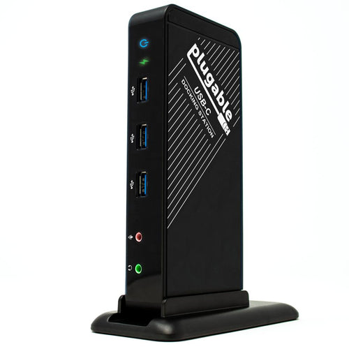 USB 3.2 Gen 1 Type-C Docking Station Plugable UD-CA1A 1000Mbps