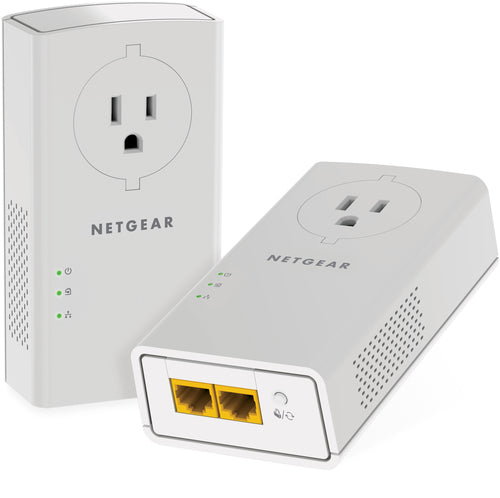 Powerline Adapter 2000 Mbit/s NETGEAR Extra Outlet Gigabit Ethernet HomePlug AV2