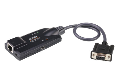 KVM Cable ATEN KA7140 DB-9 to RJ-45 Female/Female Black