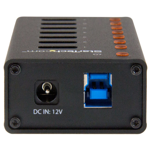 7-Port USB 3.0 Hub StarTech.com Desktop Wall-Mountable 5Gbps Aluminum