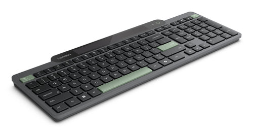 Wireless Bluetooth Full-Size Keyboard Plunger Switch Black Green