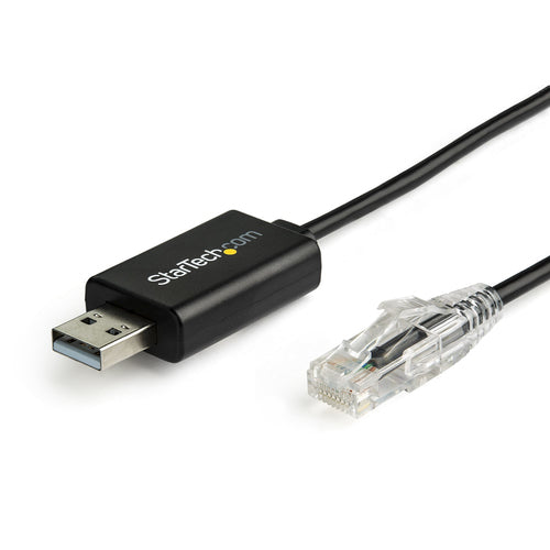 USB to RJ45 Console Cable StarTech.com 6 ft USB 2.0 Black