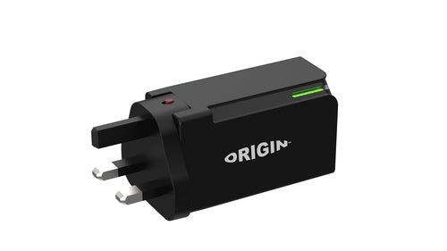 Power Adapter Origin Storage 65W 100-240V 20V 2in1 UK/US Plug - OS-WC65W