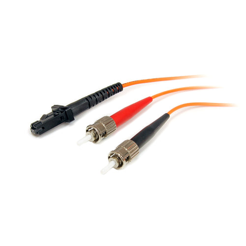 StarTech.com 1m Fiber Optic Cable Multimode Duplex 62.5/125 LSZH OM1 MTRJ/ST