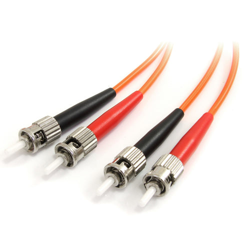 Fibre Optic Cable StarTech.com FIBSTST1 1m ST/ST Multimode Duplex LSZH