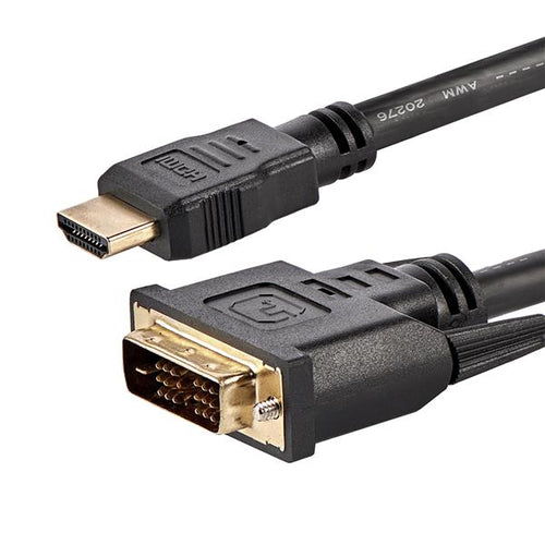 Video Cable Adapter StarTech.com HDMI to DVI-D 6 ft M/M Straight - HDMIDVIMM6