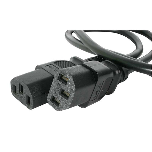 Power Cable Splitter StarTech.com PXT101Y 6ft Y NEMA 5-15P to 2x C13 Black