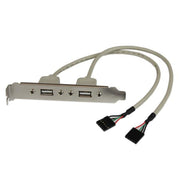 StarTech.com USBPLATE cable gender changer