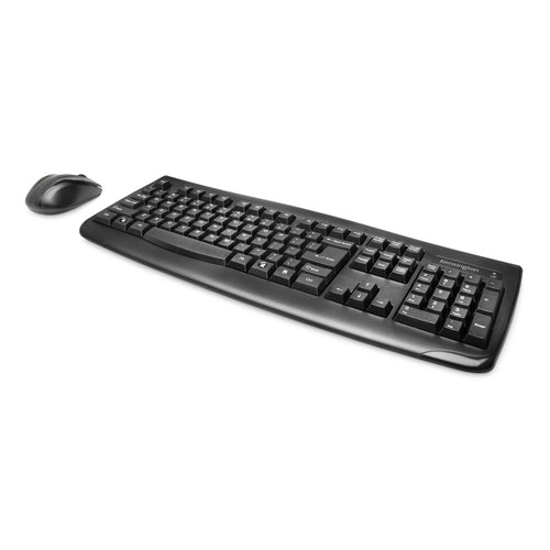 Wireless Keyboard Kensington K72324USA Full-Size QWERTY Black Mouse Set