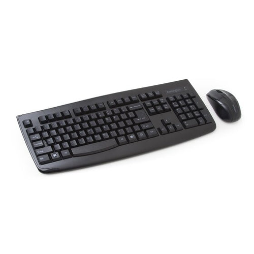 Wireless Keyboard Kensington K72324USA Full-Size QWERTY Black Mouse Set